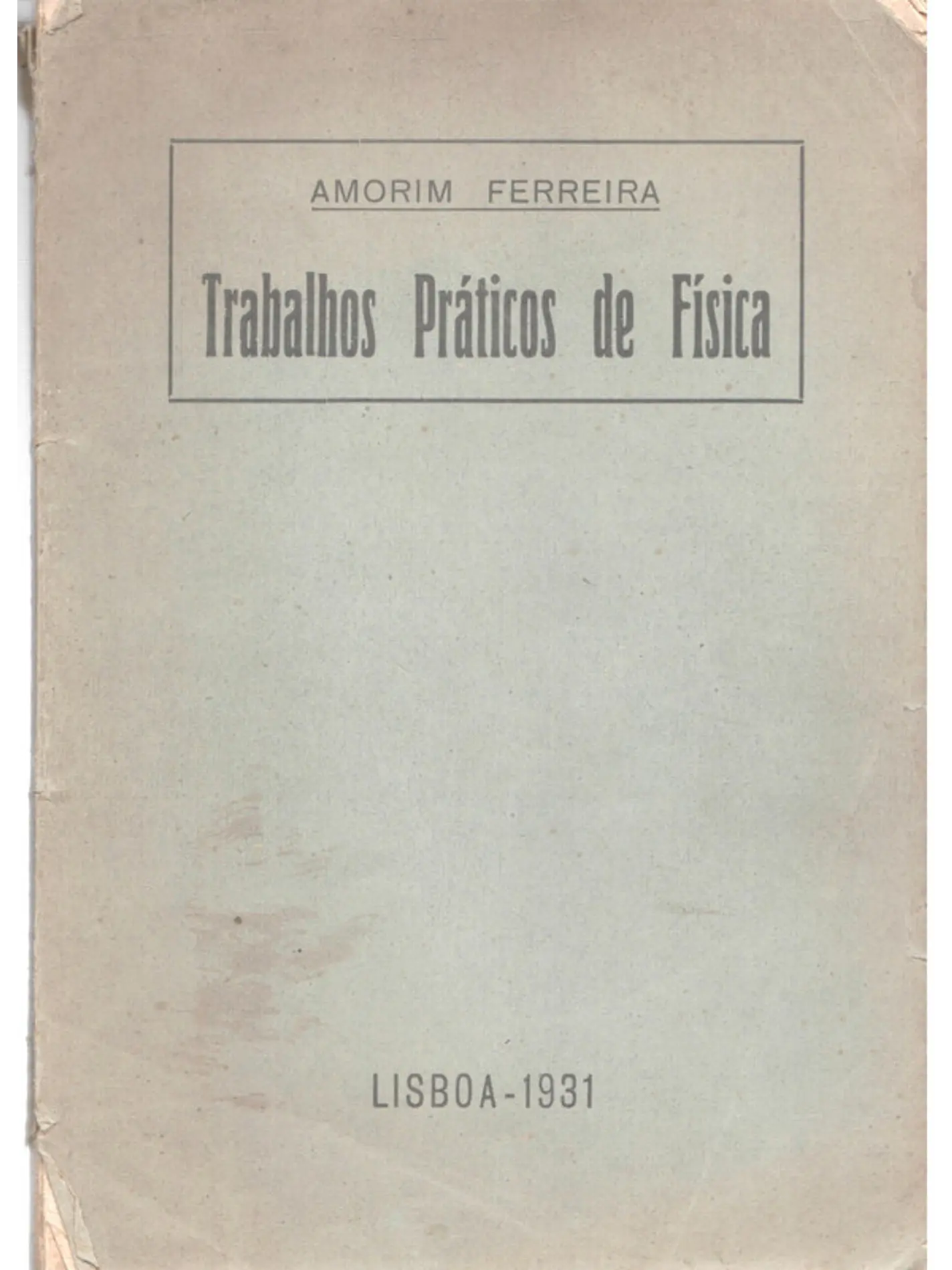 Trabalhos práticos de física 1