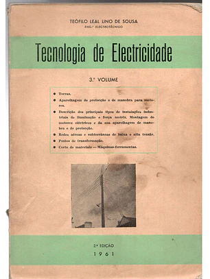 Tecnologia de eletricidade 3 volume