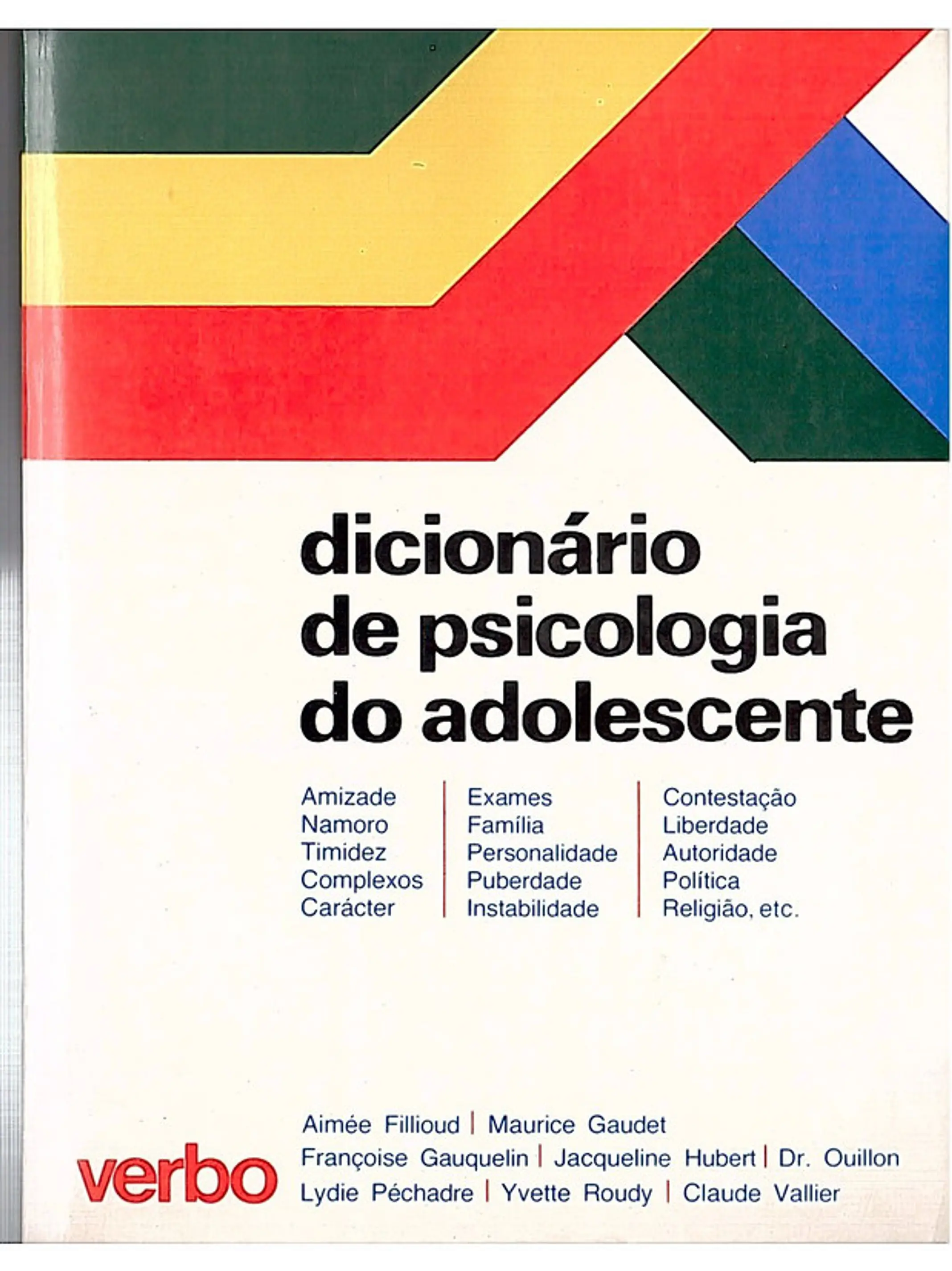 Dicionário de psicologia do adolescente 1