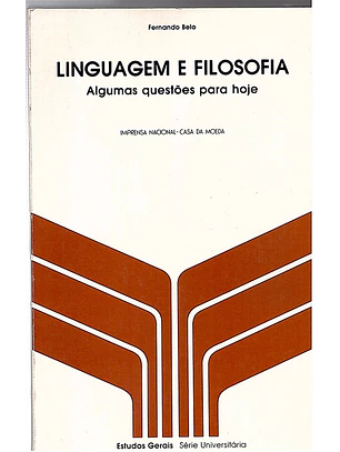 Linguagem e filosofia