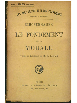 Le Fondement de la morale