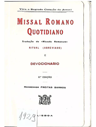 Missal romano quotidiano