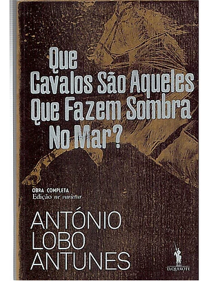 Que cavalos são aqueles que fazem sombra no mar?
