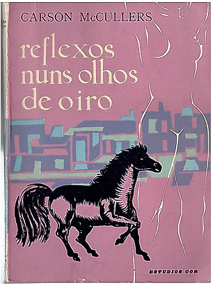 Reflexo nuns olhos de oiro