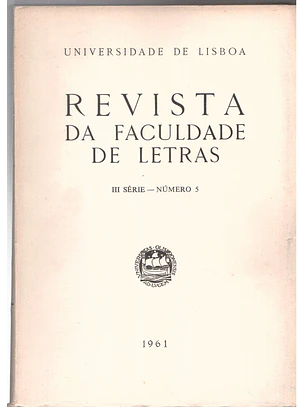 Revista da faculdade de letras - numero 5