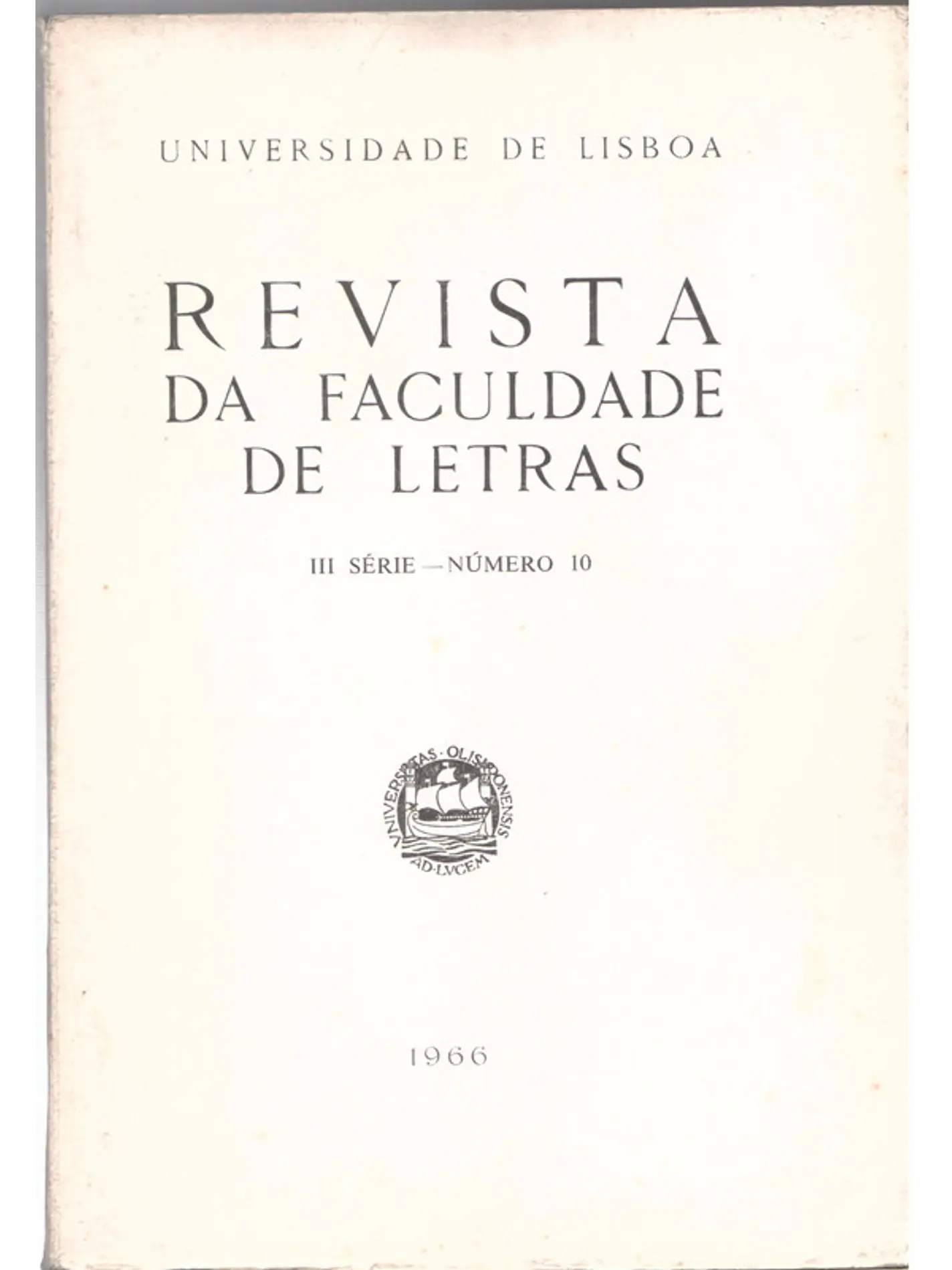 Revista da faculdade de letras - numero 10 1
