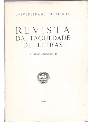 Revista da faculdade de letras - numero 10