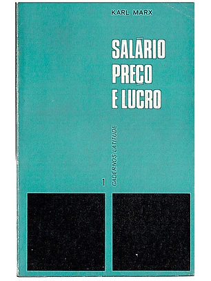 Salário preço e lucro