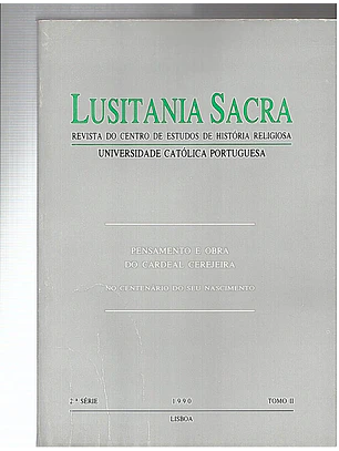 Pensamento e obra do Cardeal Cerejeira (vol 2)