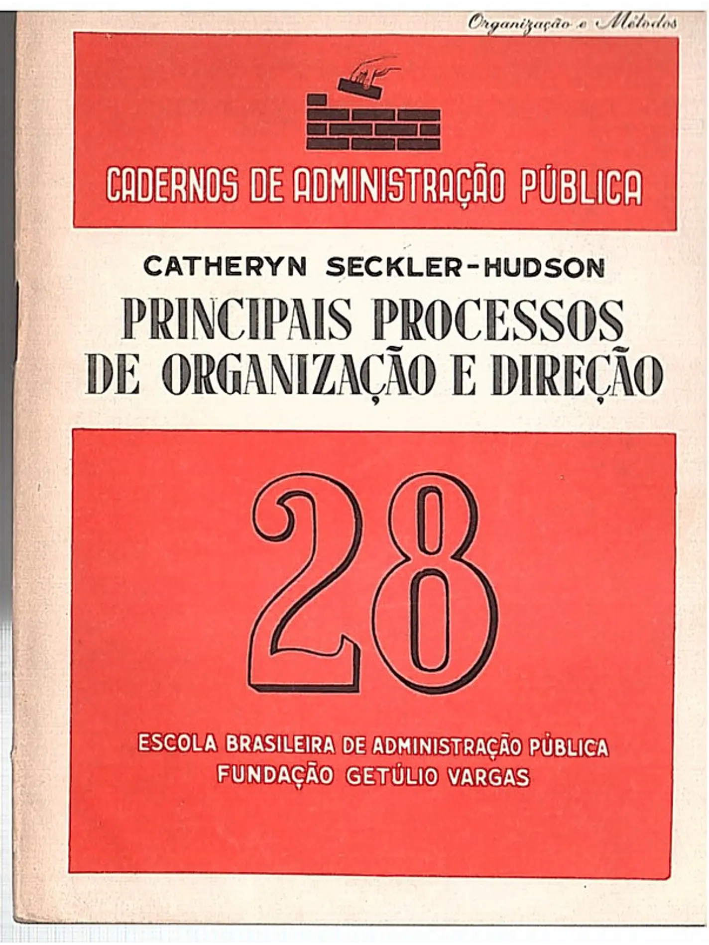 Principais processos de organização e direção 1