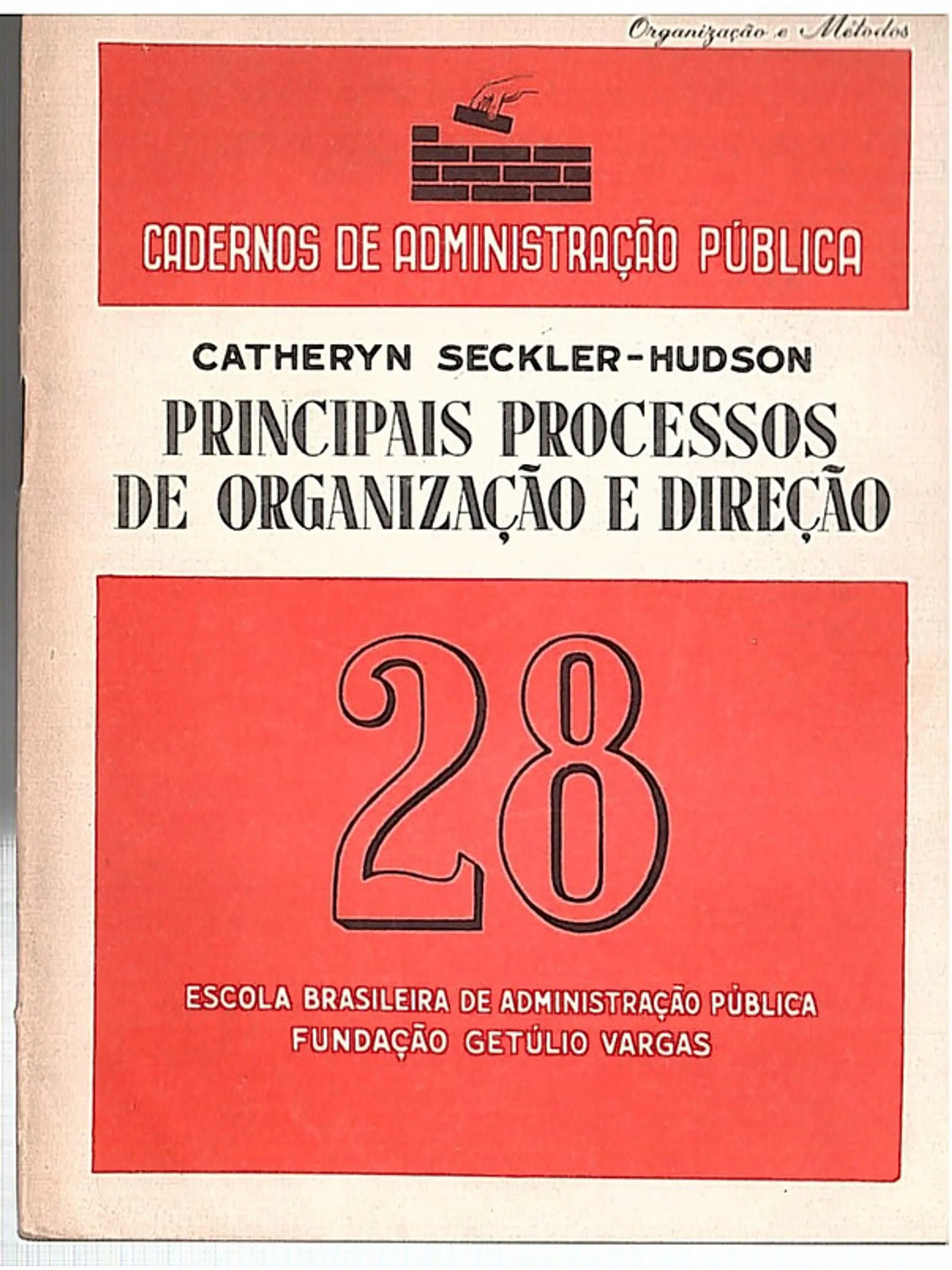 Principais processos de organização e direção 1