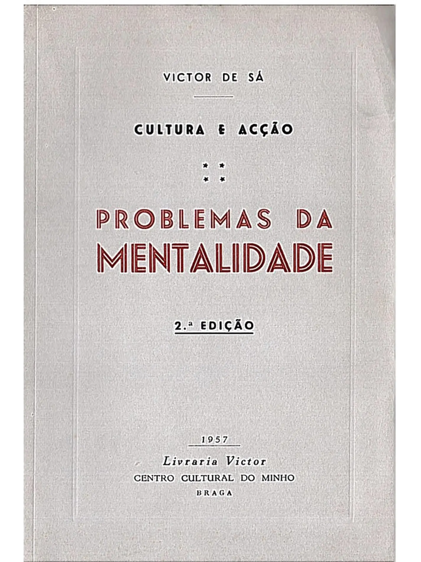 Problemas da mentalidade 1