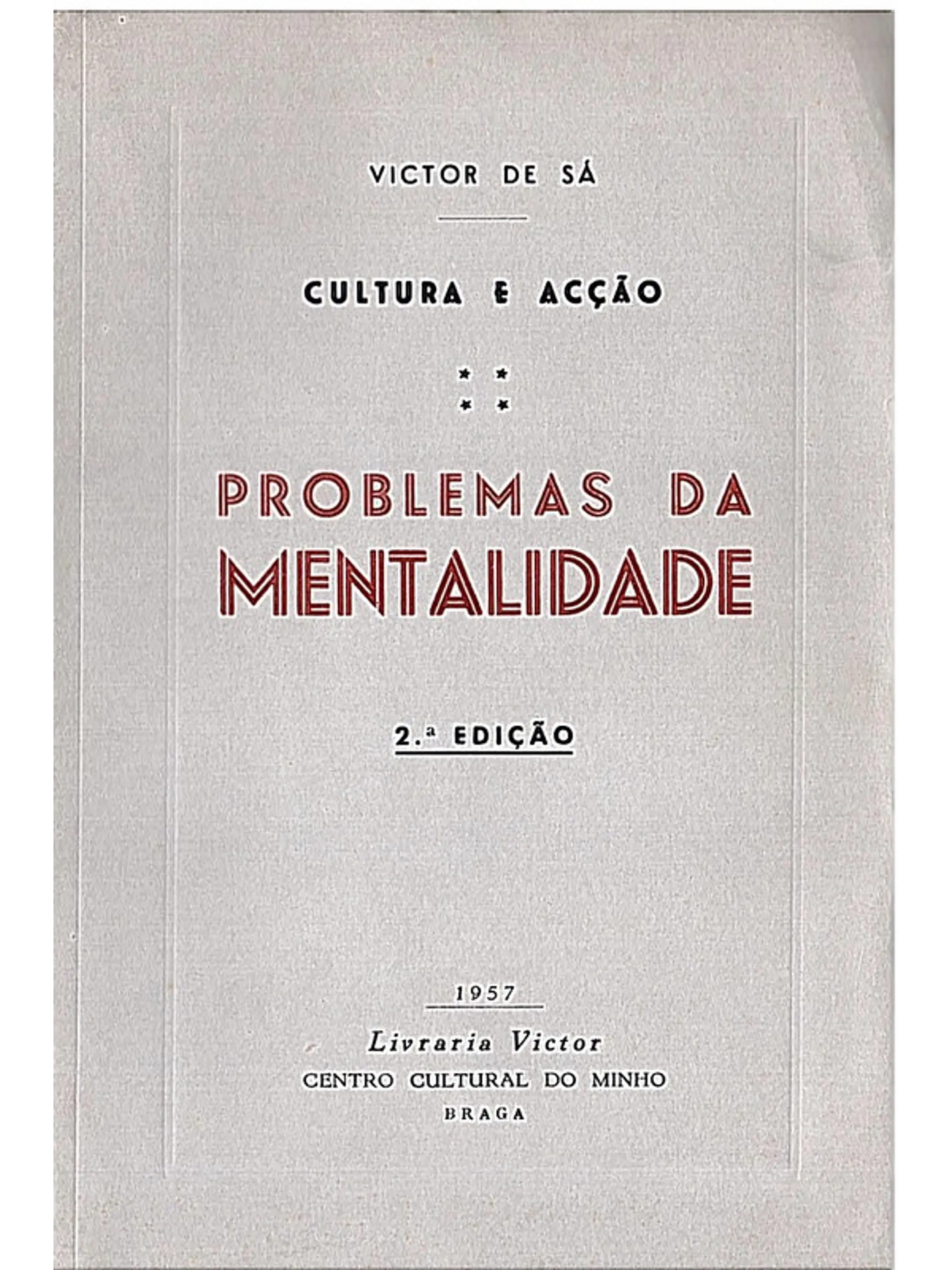 Problemas da mentalidade 1