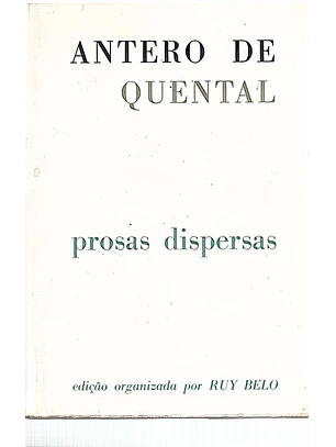 Prosas dispersas