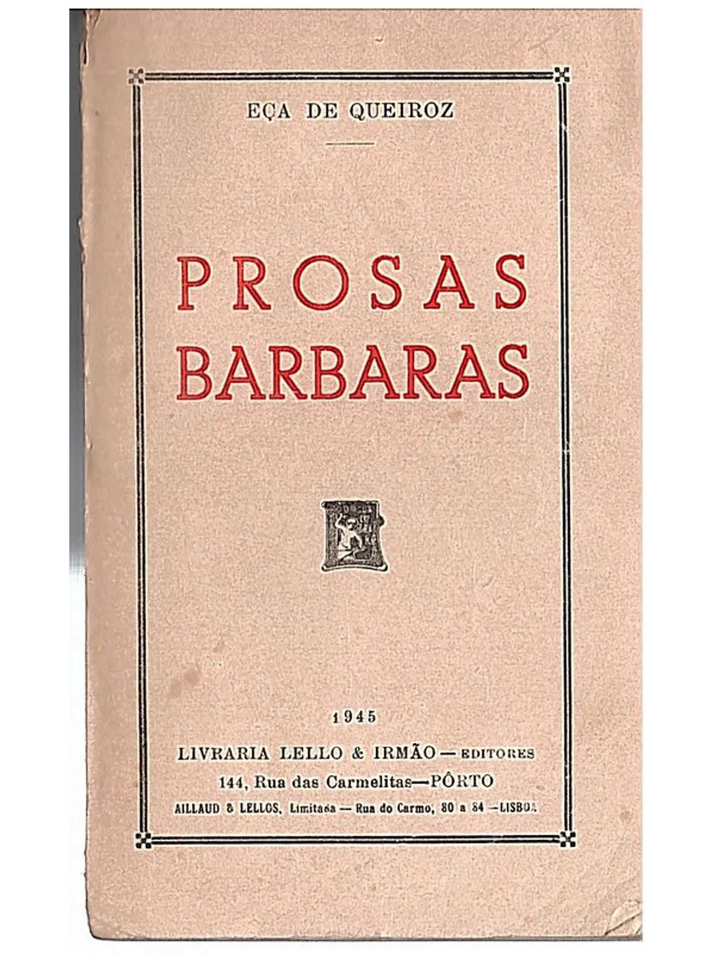 Prosas bárbaras 1