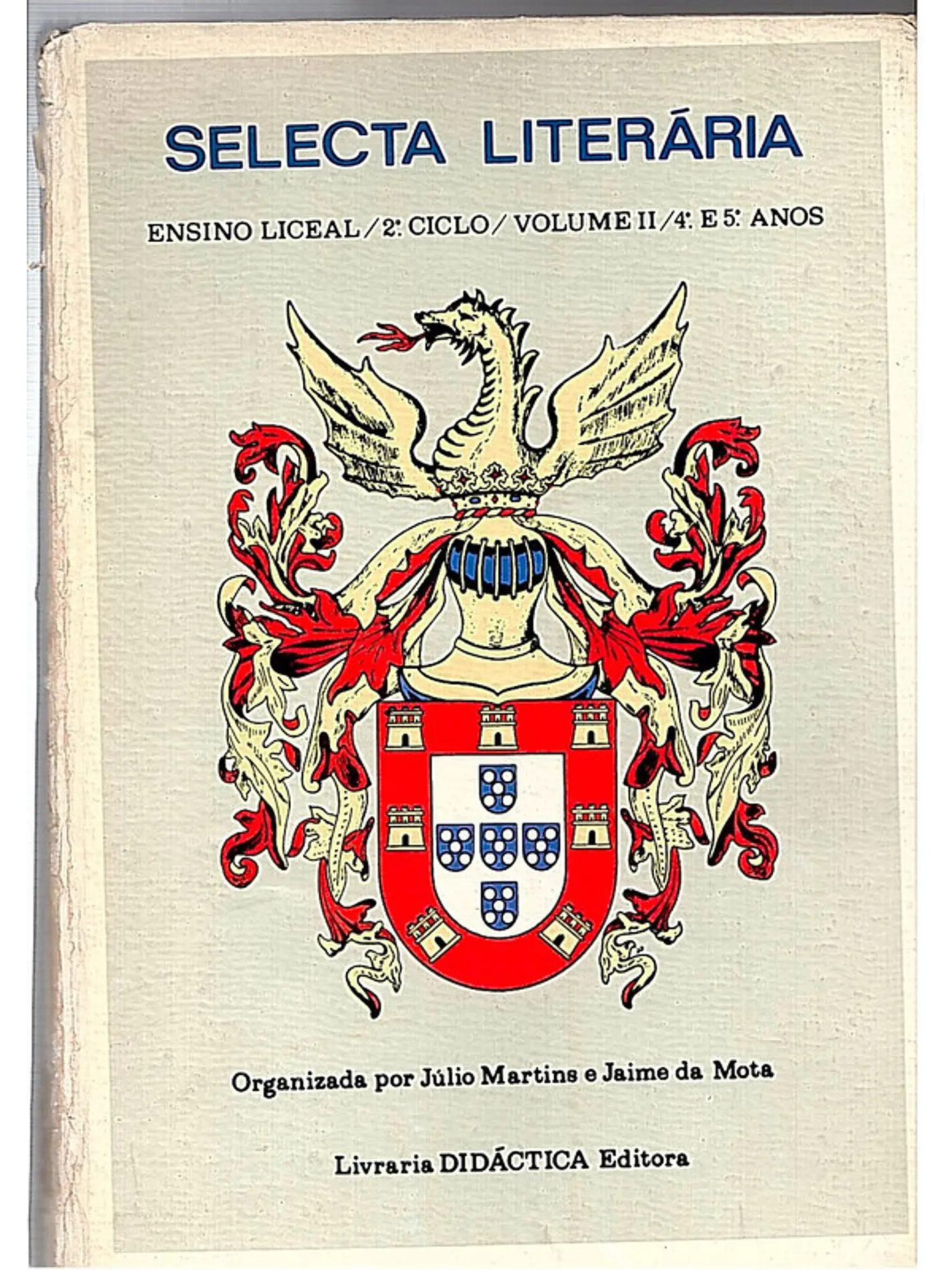 Selecta literária - 2º ciclo - Volume 2 (4º e 5º anos) 1