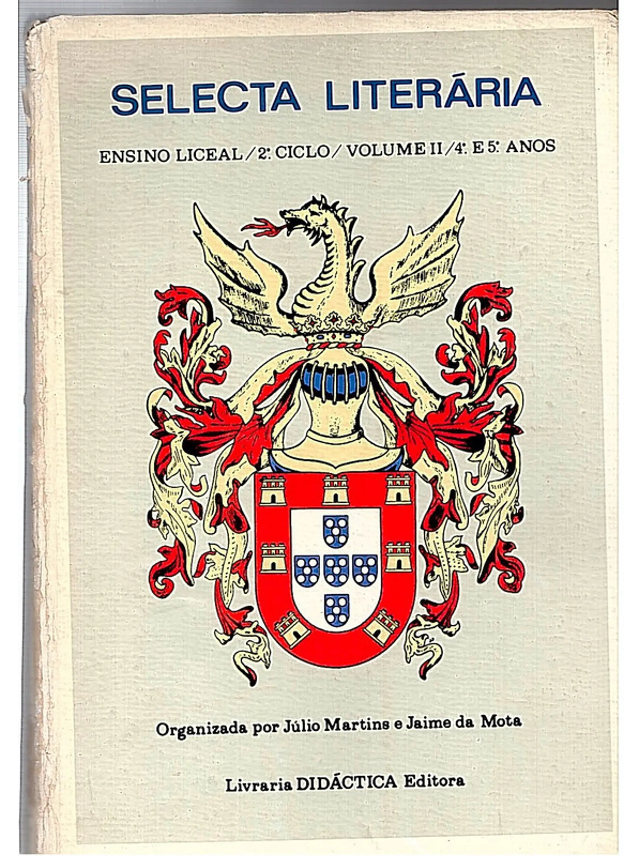 Selecta literária - 2º ciclo - Volume 2 (4º e 5º anos) 1