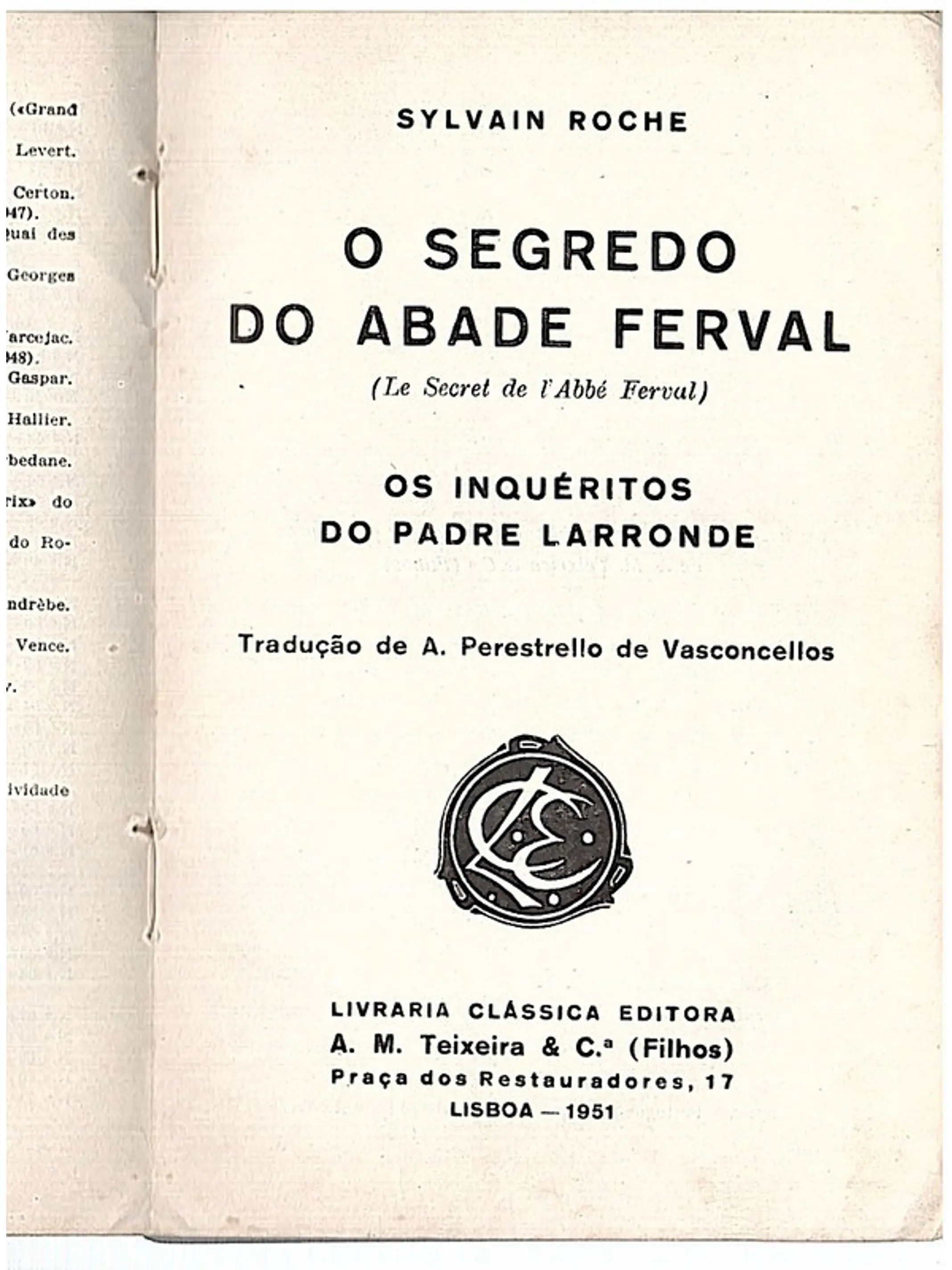 O segredo do abade ferval 1