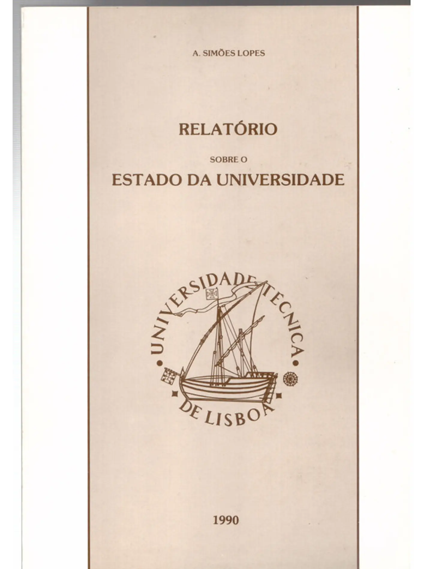 Relatório sobre o estado da universidade 1