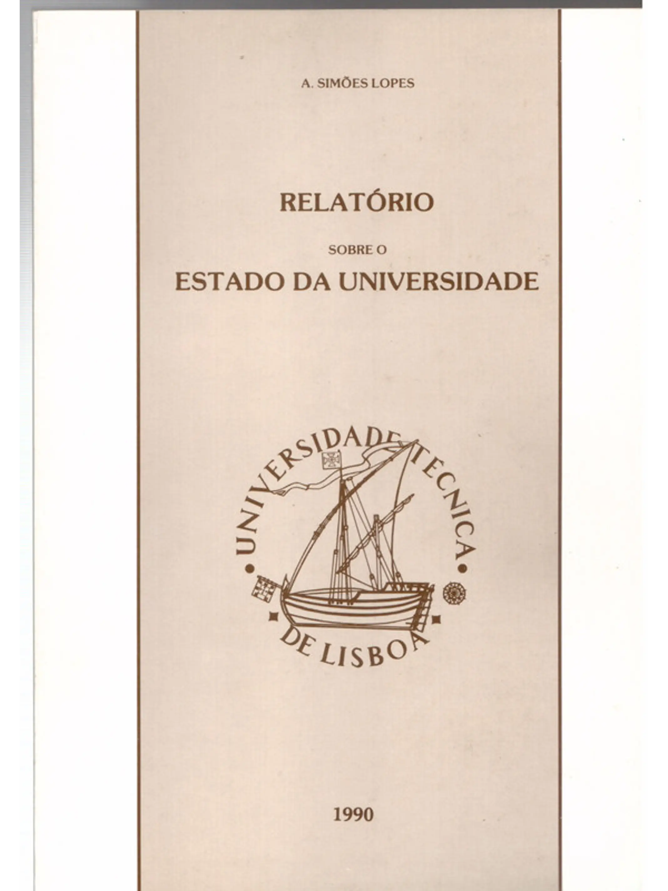 Relatório sobre o estado da universidade 1