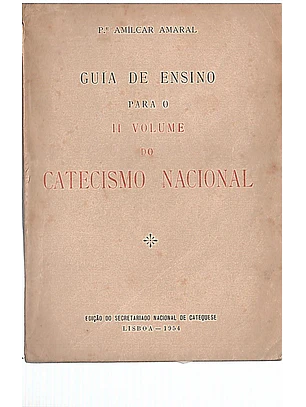 Guia de ensino para o segundo volume do catecismo nacional