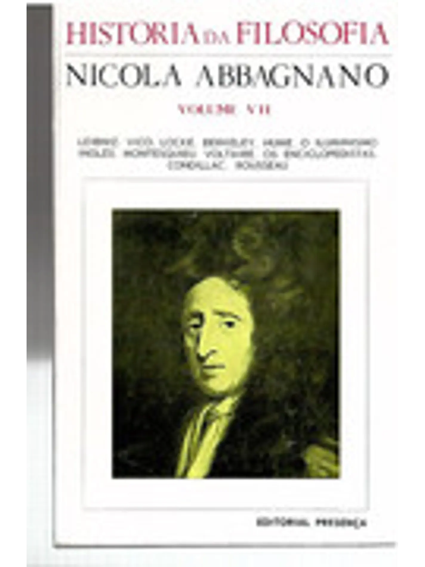 História da filosofia volume 7 1