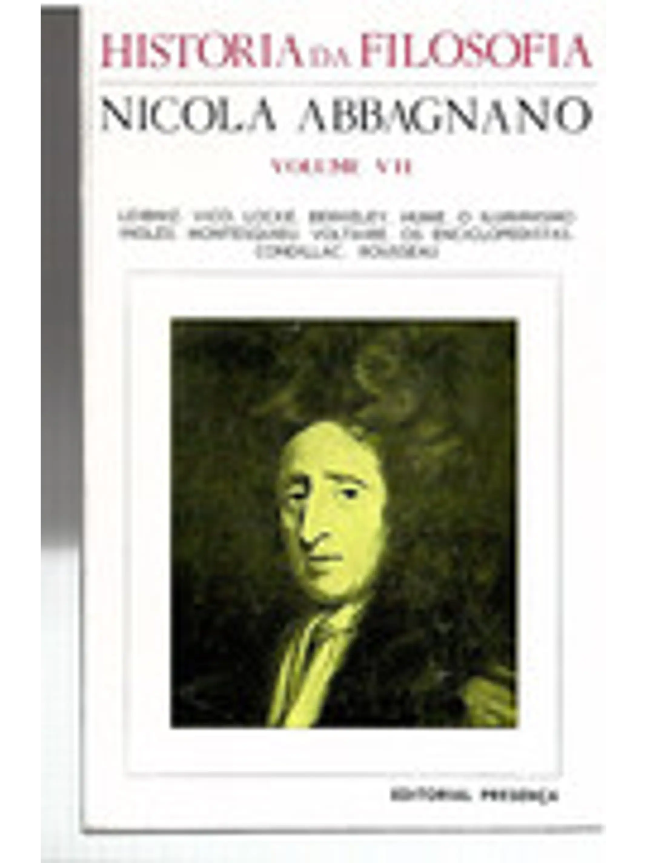 História da filosofia volume 7 1