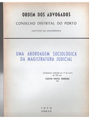 Uma abordagem sociológica da magistratura judicial