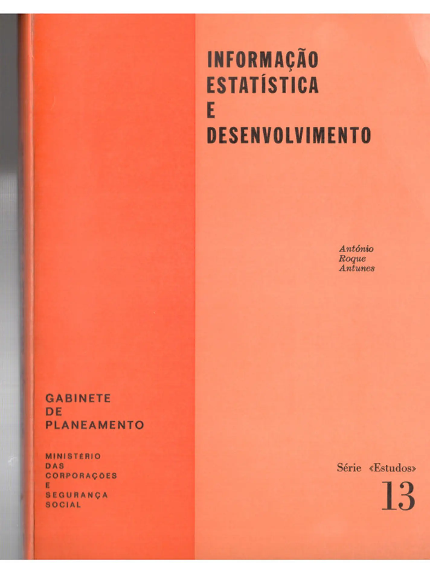Informação estatística e desenvolvimento 1