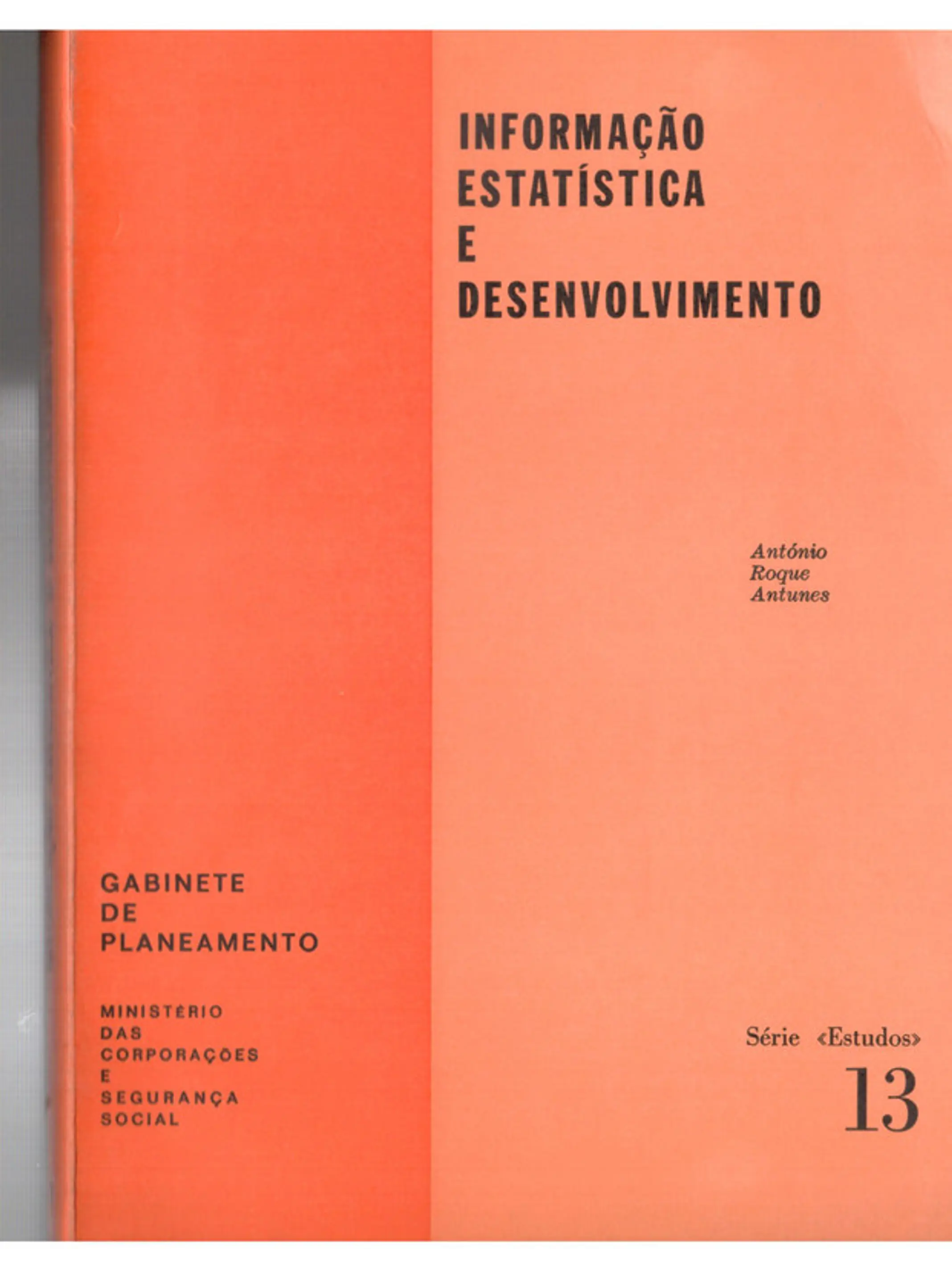Informação estatística e desenvolvimento 1