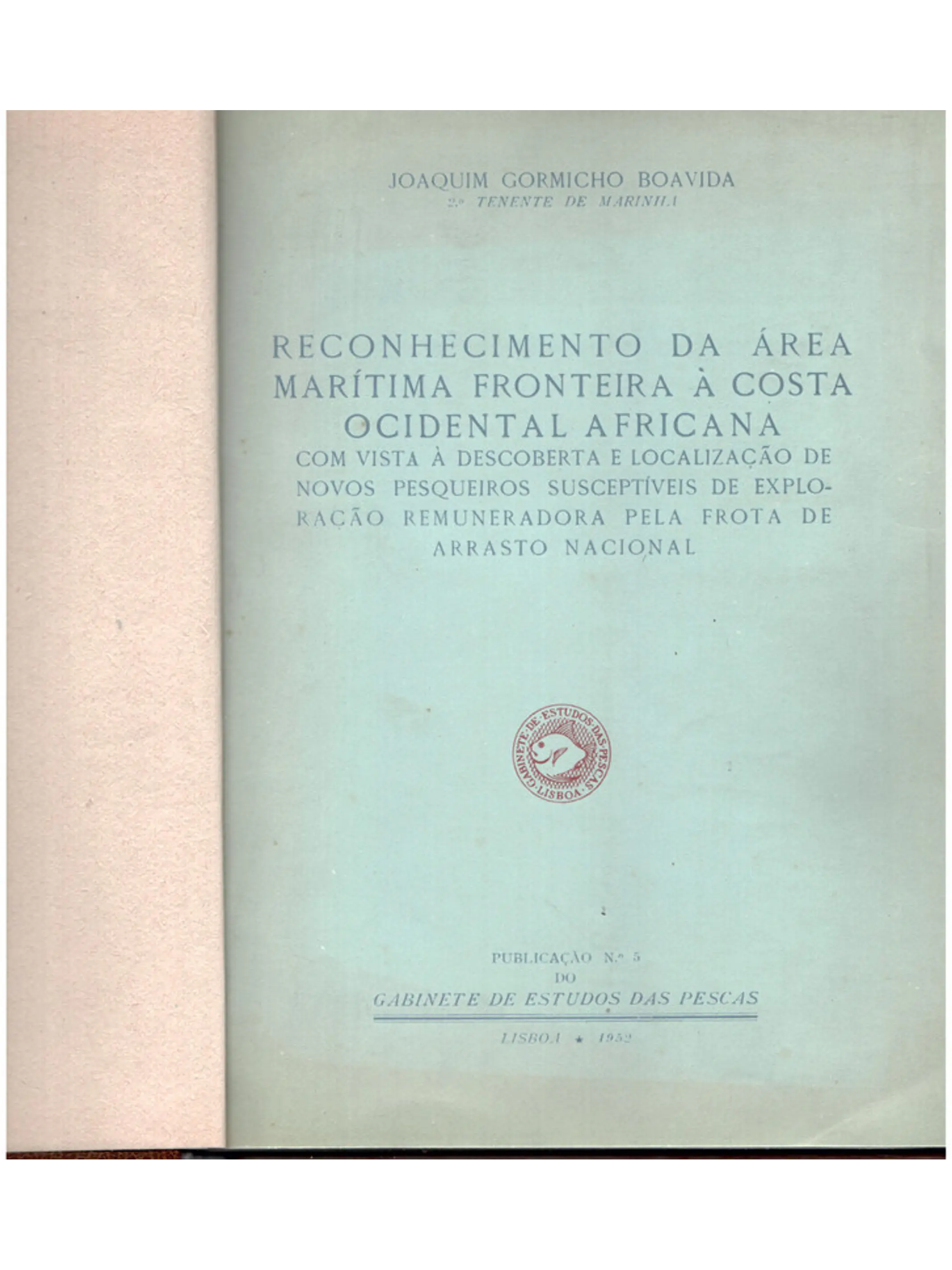Reconhecimento da área marítima fronteira à Costa ocidental Africana 1
