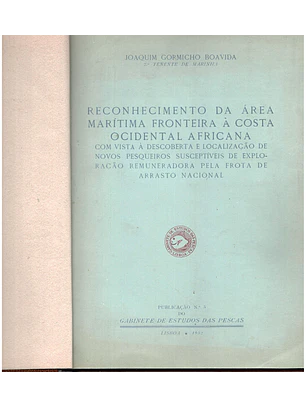 Reconhecimento da área marítima fronteira à Costa ocidental Africana