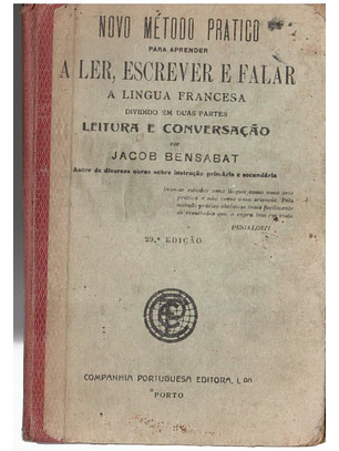 Novo método prático para aprender a ler escrever e falar a língua francesa