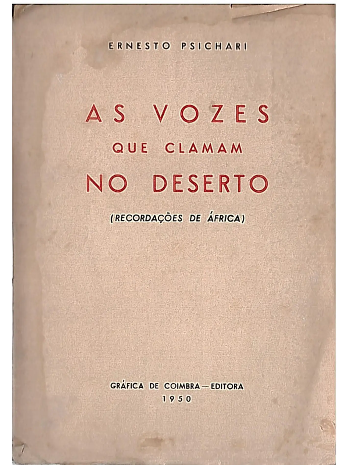 As vozes que clamam no deserto 1