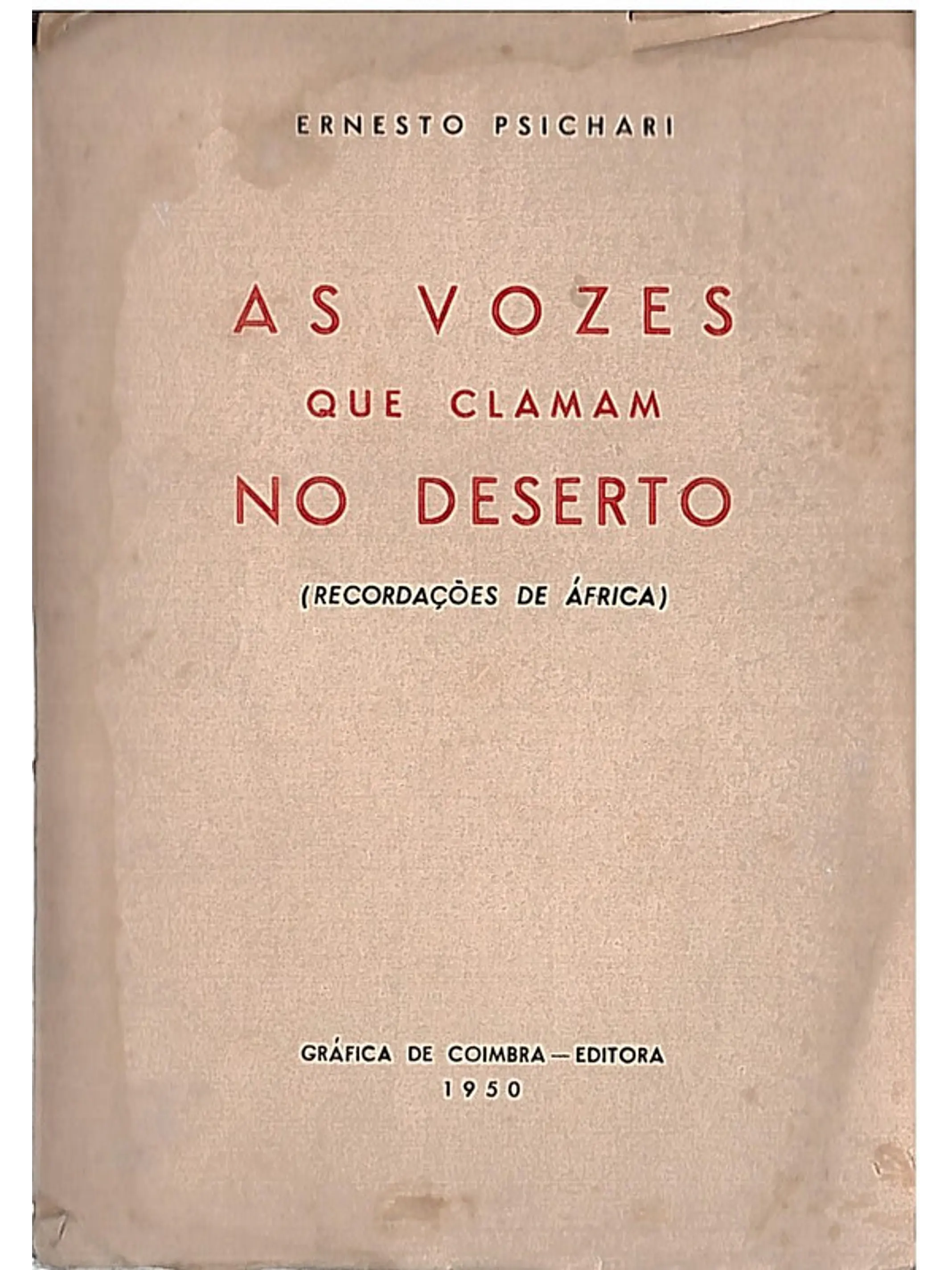 As vozes que clamam no deserto 1