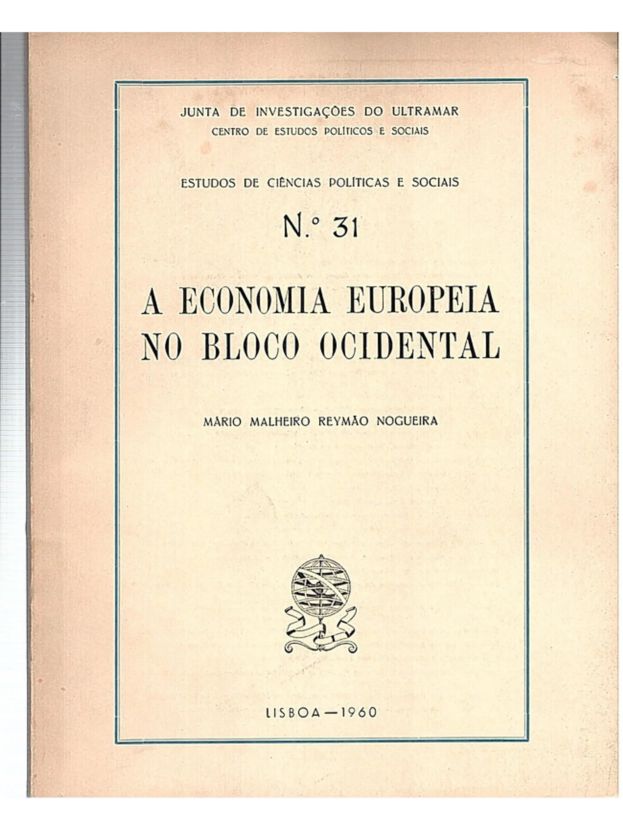 A economia europeia no bloco ocidental 1