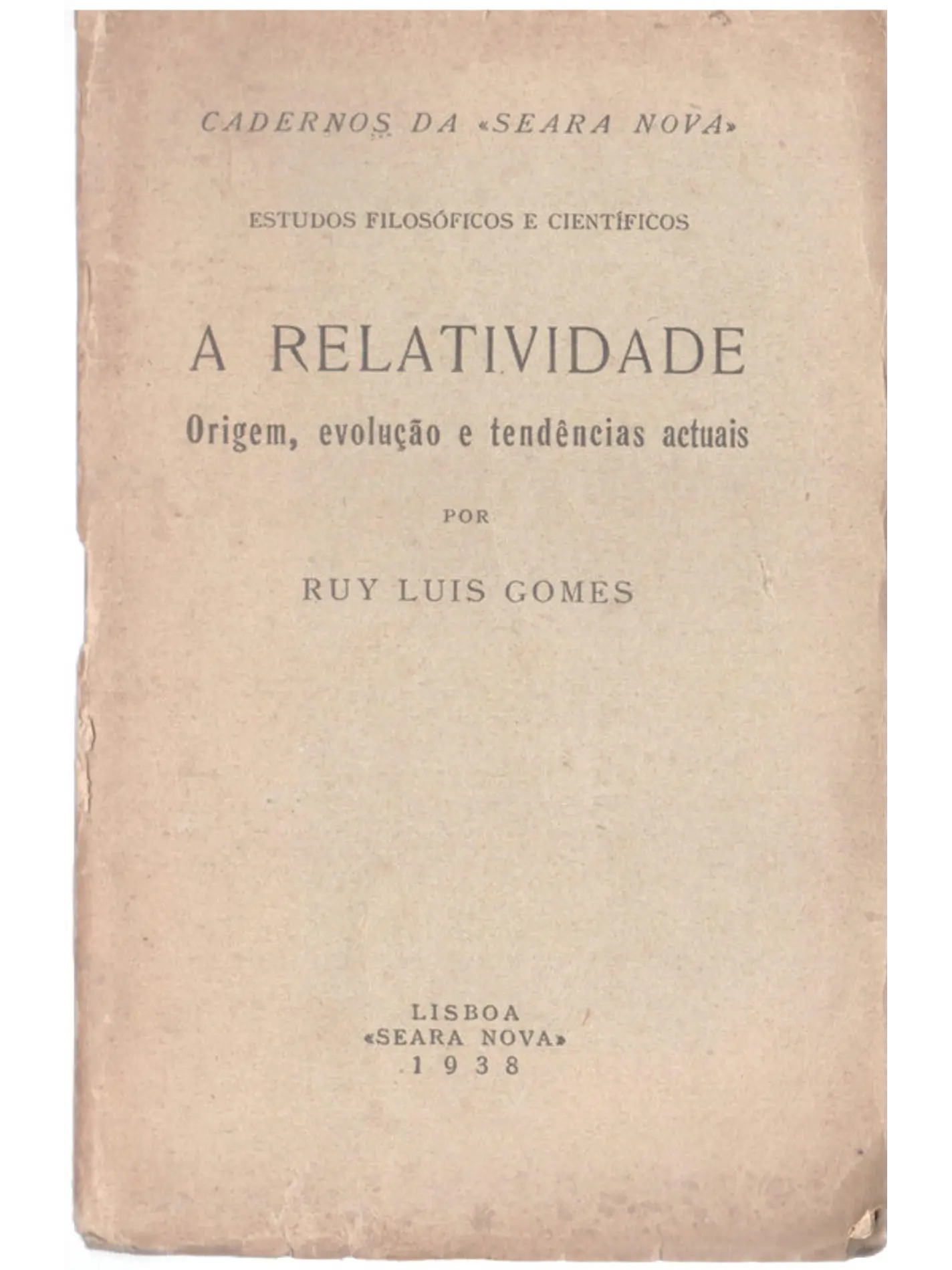 A relatividade origem evolução e tendências atuais 1