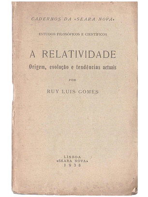 A relatividade origem evolução e tendências atuais
