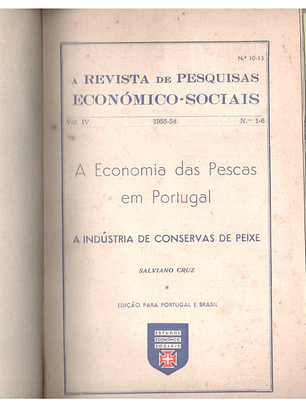 A economia das pescas em Portugal a indústria de conservas de peixe