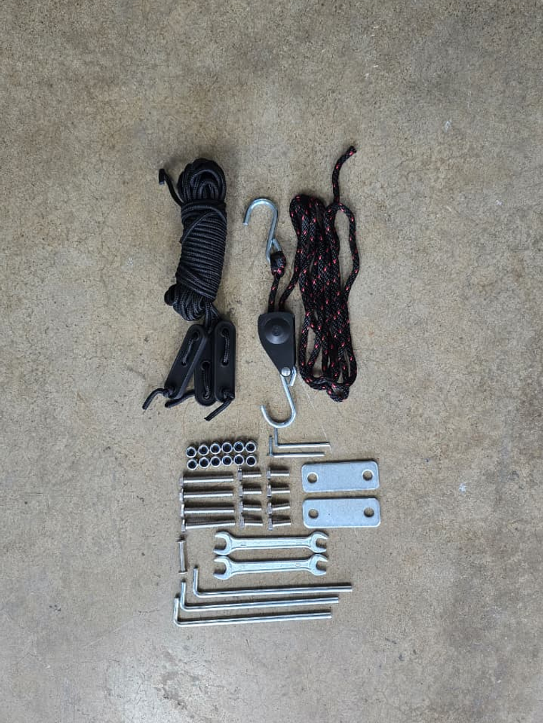 Toldo 270° de Aluminio de 2m  7