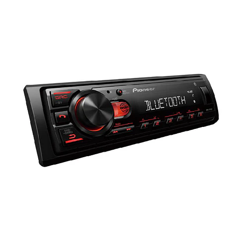 Radio 1 Din Pioneer Modelo MVH-S235BT Panel Fijo