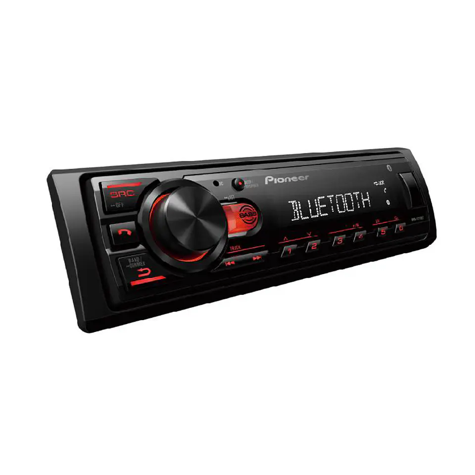 Radio 1 Din Pioneer Modelo MVH-S235BT Panel Fijo 1