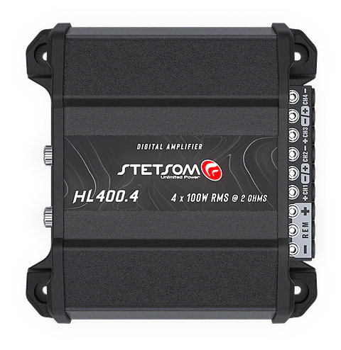 Amplificador Stetsom Modelo HL400.4 – 2 OHMS