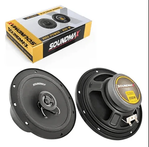 PARLANTES COAXIALES 6.5 ( 16 CM ) SOUNDMAX (1 Par)