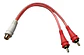 Cable Rca Tipo Y 2 Machos/ 1 Hembra Marca Audiopipe - Miniatura 1