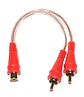 Cable Rca Tipo Y 2 Machos/ 1 Hembra Marca Audiopipe - Miniatura 2