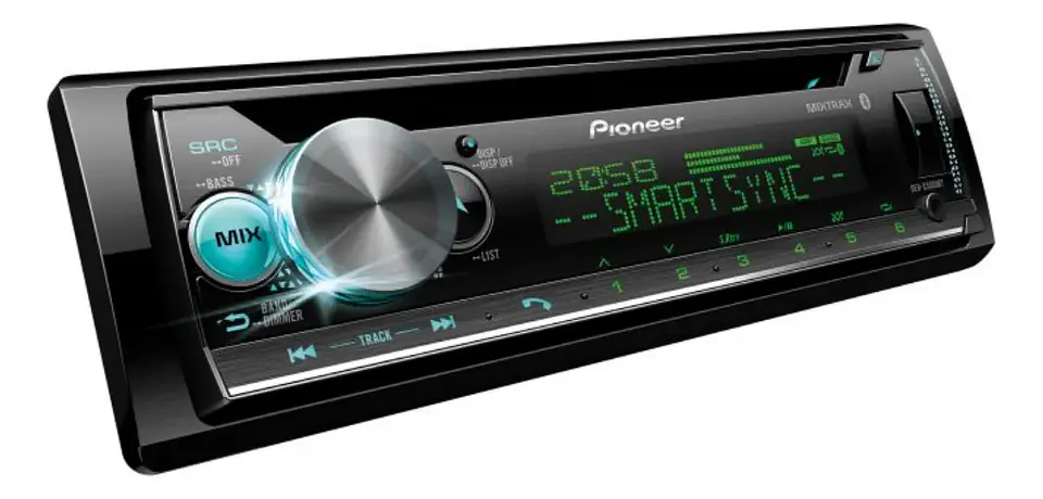 Radio Pioneer 1 Din Cd Bluetooth Deh-x5000bt 1