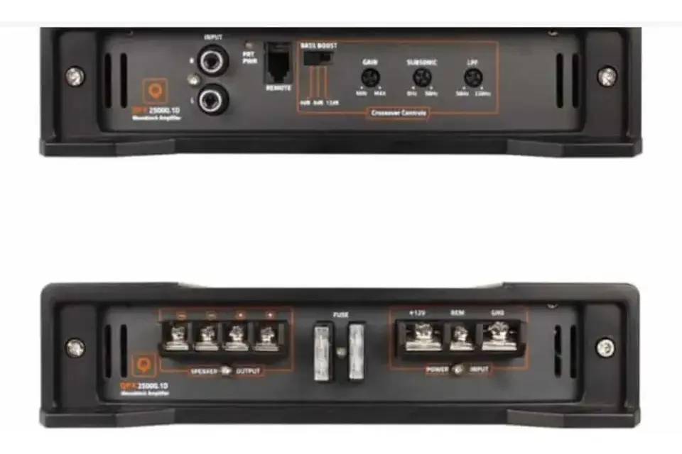 Amplificador Quantum QPX 2500.1D 2500w 1 Canal Clase D 2