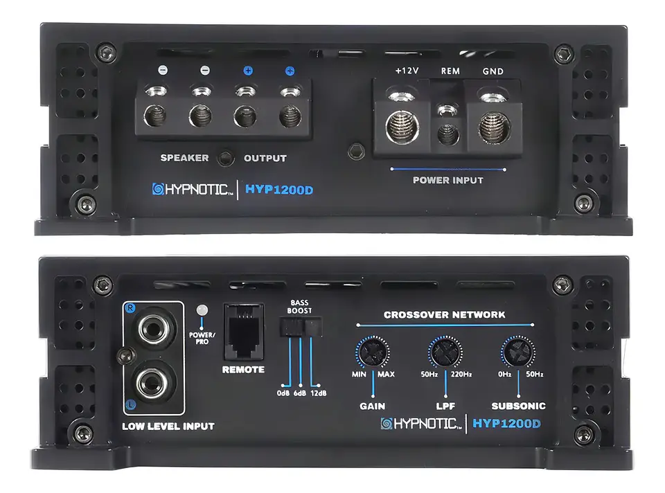 Amplificador Hypnotic HYP1200D AB 1200 watts 800RMS 2