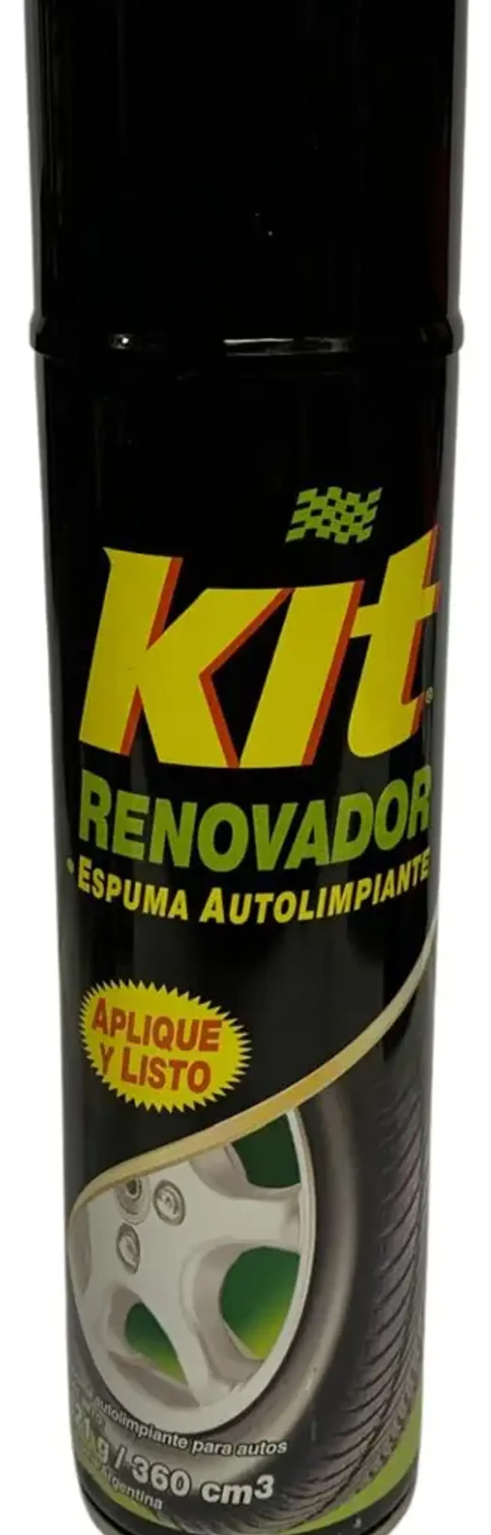 Renovador De Neumáticos Para Autos Kit 360 ML 1